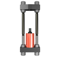 Выпрессовщик шкворней 50 тонн гидравлический шкворнедав для грузовиков Спецмашактив ВШ50П100 Выпрессовщик шкворней 50 тонн гидравлический шкворнедав для грузовиков Спецмашактив ВШ50П100