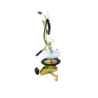 Нагнетатель смазки ручной для бочек 20-60 л, Техносоюз TS75335 1-7 бар, механический, с производительностью 300 г/мин