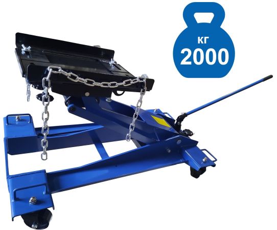 Домкрат трансмиссионный 2т подкатной для кпп Техносоюз ES0704