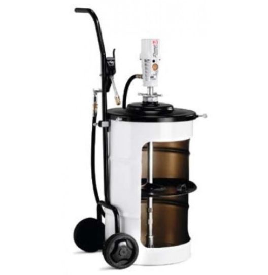 Нагнетатель смазки пневматический 50 л с насосом PM3 300 г/мин, давление 3-10 бар, передвижной на колесах Samoa 482500