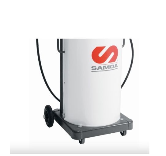 Нагнетатель смазки пневматический на 50 л, с тележкой на колесах, производительность 900 г/мин Samoa 486510