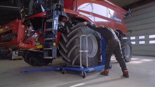 Тележка гидравлическая для транспортировки колес 1500 кг, AC Hydraulic WT1500NT