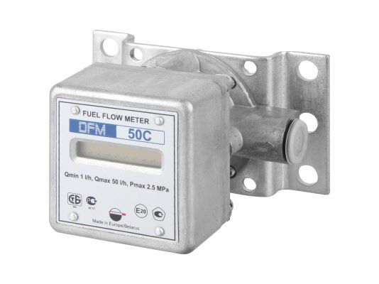 Счетчик топлива электронный 0.016-0.83 л.м. DFM 50C для дизельного топлива