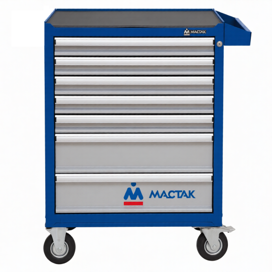 Тележка инструментальная МАСТАК 521-07581MB, 7 ящиков, без инструментов