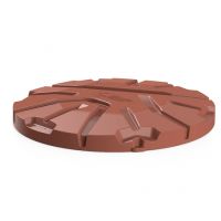 Коричневая крышка колодца «Роса-2 Эконом»