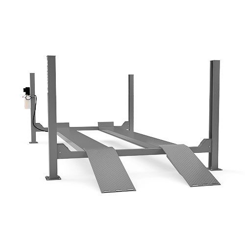 Автоподъемник четырехстоечный электрогидравлический 5.5 т серый стационарный Launch TLT-455