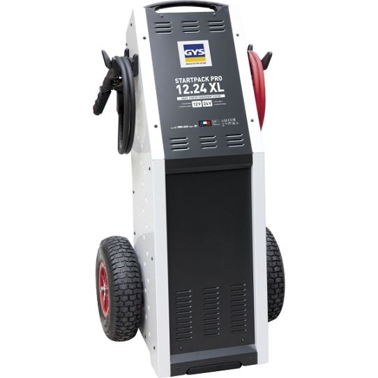 Пусковое устройство бустер 12В 24В пусковой ток до 8500А 100000мАч с автоматическим запуском GYS STARTPACK PRO12.24 XL 026711