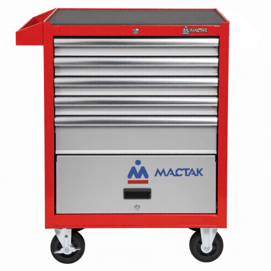 Тележка инструментальная МАСТАК 522-05581R, 5 ящиков и отсек, без инструментов