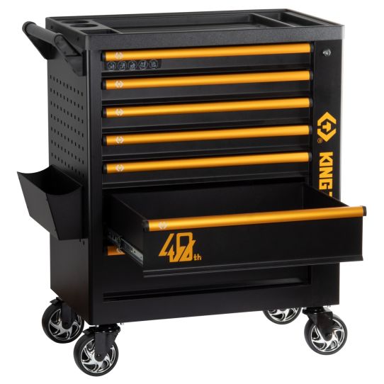 Тележка инструментальная KING TONY 87G38-7B-P40, 7 ящиков, без инструментов
