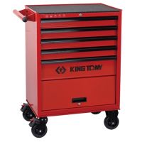 Тележка инструментальная KING TONY 87432-5U, 5 ящиков и отсек, без инструментов