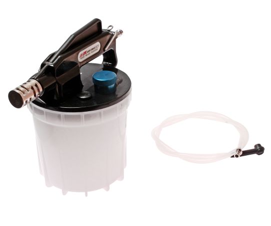 Устройство для прокачки и замены тормозной жидкости с пневматическим приводом 2 л, давление 5-12 бар, бесшумная работа JTC-1025