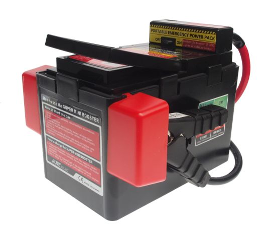 Пусковое устройство бустер 12В максимальный пусковой ток 1800А 20000мАч с фонариком и током холодной прокрутки JTC-7725