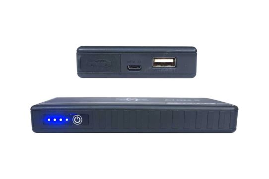 Пусковое устройство 12В, пусковой ток от 150А до 300А, Power Bank Li-Polymer емкость 5000мАч, Aurora ATOM 5 18905