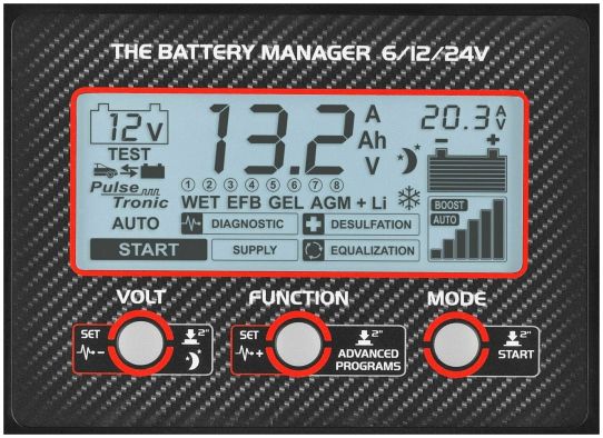 Зарядное устройство TELWIN 220 В 6, 12 и 24 В 807598