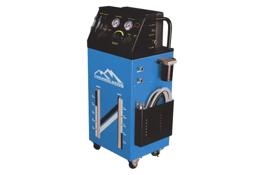 Установка пневматическая для промывки и замены масла в АКПП с манометром 7 бар, насосом и фильтром Trommelberg UZM13220