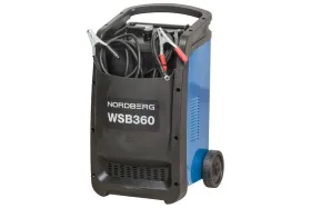 Пуско-зарядное устройство для аккумуляторов 12В и 24В, пусковой ток 360А WSB360 Nordberg