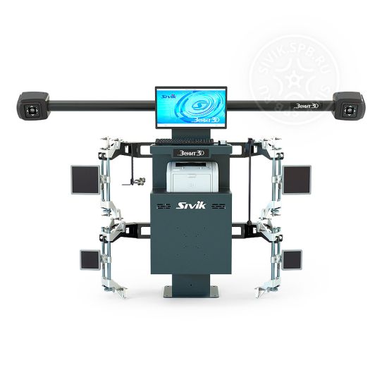 Стенд 3D сход-развал для легковых, внедорожников и микроавтобусов Astrade М2ПС напольный