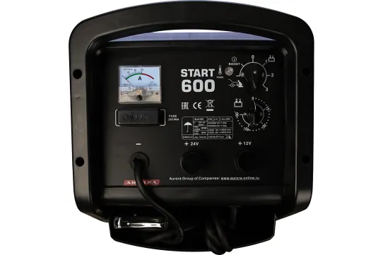 Пуско-зарядное устройство для аккумуляторов 12В и 24В с пусковым током 570А 12913 Aurora