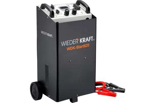 Пуско-зарядное устройство для 12В и 24В аккумуляторов с пусковым током 620A WDK-Start620 Wiederkraft