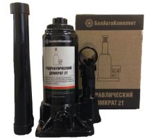 Домкрат гидравлический бутылочный 2 т. БелАК БАК.00039