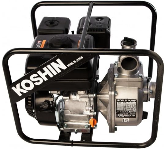 Бензиновая мотопомпа KOSHIN SEV-50X для чистой и слабозагрязненной воды 620 л/м, 2 дюйма (50мм)