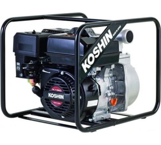 Бензиновая мотопомпа KOSHIN SEV-80X для чистой и слабозагрязненной воды 1050 л/м, 3 дюйма (80мм)
