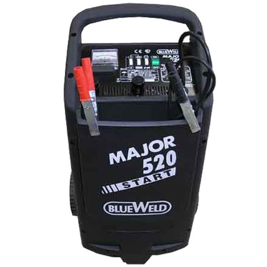 Пуско-зарядное устройство для 12В и 24В аккумуляторов с пусковым током 400A MAJOR 520 Blueweld