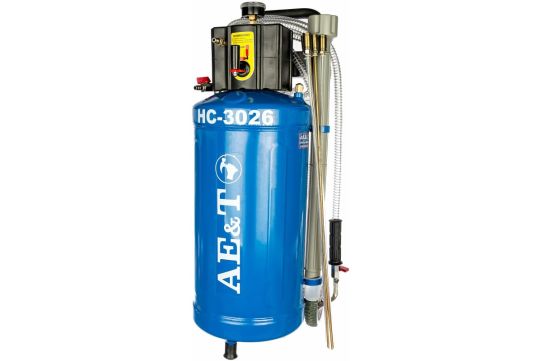 Пневматическая установка для откачки масла через щуп на 30 литров AE&T HC-3026