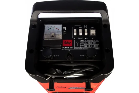 Пуско-зарядное устройство для 12В и 24В аккумуляторов с пусковым током 240А Force 320 Fubag