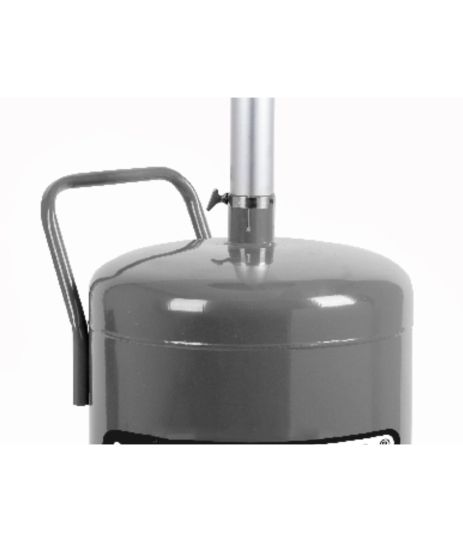 Ручная установка для слива масла на 70 литров KraftWell KRW1830.70L