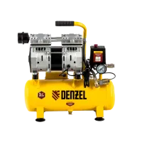 Поршневой компрессор 10 л, 120 л/м, 220В, 0,65 кВт, ременной, безмасляный DENZEL DLS650/10 Поршневой компрессор 10 л, 120 л/м, 220В, 0,65 кВт, ременной, безмасляный DENZEL DLS650/10