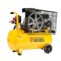 Поршневой компрессор 50 л, 400 л/м, 230В, 2.3 кВт, коаксиальный (прямой), масляный DENZEL BCI2300/50 повышенного давления Поршневой компрессор 50 л, 400 л/м, 230В, 2.3 кВт, коаксиальный (прямой), масляный DENZEL BCI2300/50 повышенного давления
