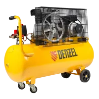Поршневой компрессор 100 л, 400 л/м, 230В, 2.3 кВт, ременной, масляный DENZEL BCI2300/100 повышенного давления Поршневой компрессор 100 л, 400 л/м, 230В, 2.3 кВт, ременной, масляный DENZEL BCI2300/100 повышенного давления