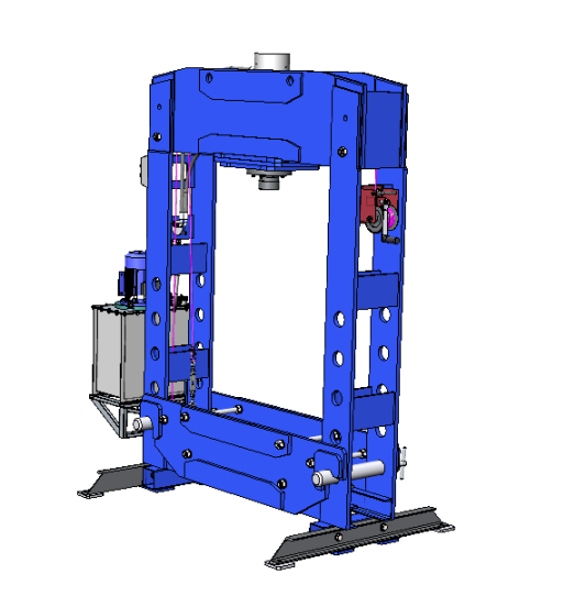 Пресс электрогидравлический ARTAZ ПГ150.1 150т, напольный