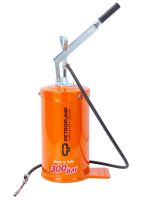 Нагнетатель смазки ручной на 16 л, давление до 300 бар, механический, с производительностью 6 г/ход Petropump PP210009