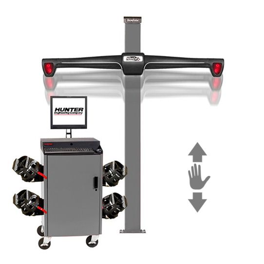 Стенд 3D сход-развал напольный для легковых автомобилей Hunter WA310/22NE-421ML3SC27