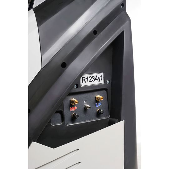 Установка автомат для заправки автомобильных кондиционеров Ecotechnics ECK FLAG, R134a, принтер, подогрев баллона
