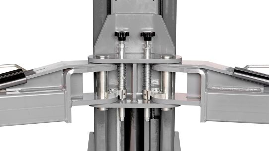Двухстоечный подъемник Nordberg N4122HM-4G 4т, электрогидравлический, 380В, с верхней синхронизацией, 100-1900 мм