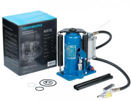 Домкрат бутылочный 12 т, Nordberg N3312L 255-520 мм, гидравлический, грузовой, с ходом штока 175 мм