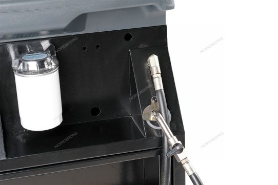 Установка для промывки и замены масла АКПП с манометром 16 бар, насосом 3 л/мин, дисплеем, Nordberg CMA35S_B