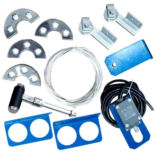 Двухстоечный подъемник AE&T TPRO-12C 5.5т, электрогидравлический, 380В, с верхней синхронизацией, 110-1945 мм