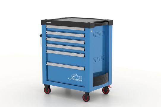 Тележка инструментальная FERRUM 12.306/1-5015, 6 ящиков, без инструментов