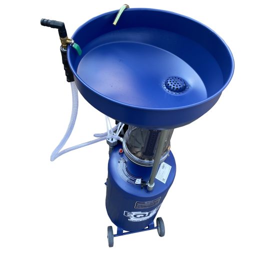 Установка для слива и откачки масла пневматическая 80 литров EQFS ES-2297, через щуп
