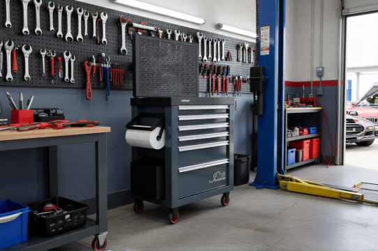 Тележка инструментальная FERRUM 12.306/2-7016, 6 ящиков, без инструментов