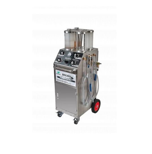 Установка для замены тормозной жидкости пневматическая, 4 м шланг, емкость 5.7 л GrunBaum BRK3000