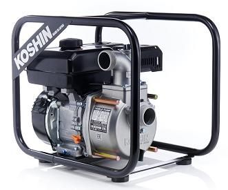 Бензиновая мотопомпа KOSHIN STV-50X для чистой и слабозагрязненной воды 580 л/м, 2 дюйма (50мм)
