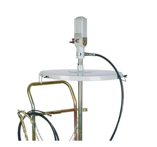 Нагнетатель смазки для бочек на 180-200 л, с пневматическим насосом 800 гр/мин на тележке Atis 61501940