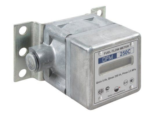 Счетчик топлива электронный 0.08-4.7 л.м. DFM 250C для дизельного топлива