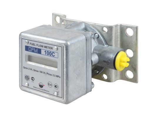 Счетчик топлива электронный 0.03-1.7 л.м. DFM 100C для дизельного топлива