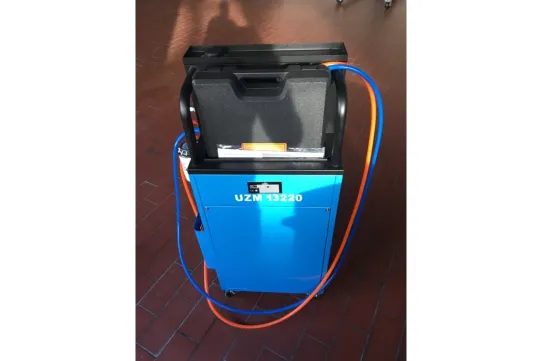 Установка пневматическая для промывки и замены масла в АКПП с манометром 7 бар, насосом и фильтром Trommelberg UZM13220